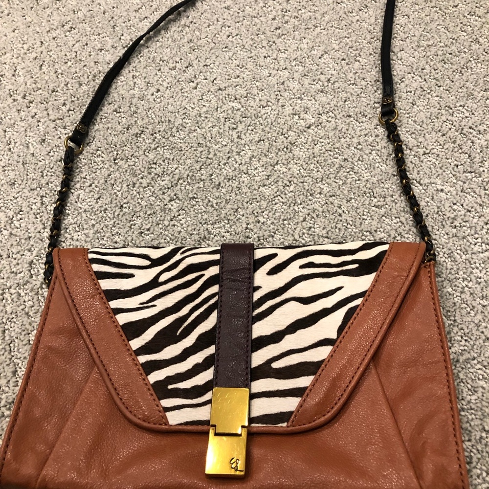 Elliott Luca Leopard Print Purse
